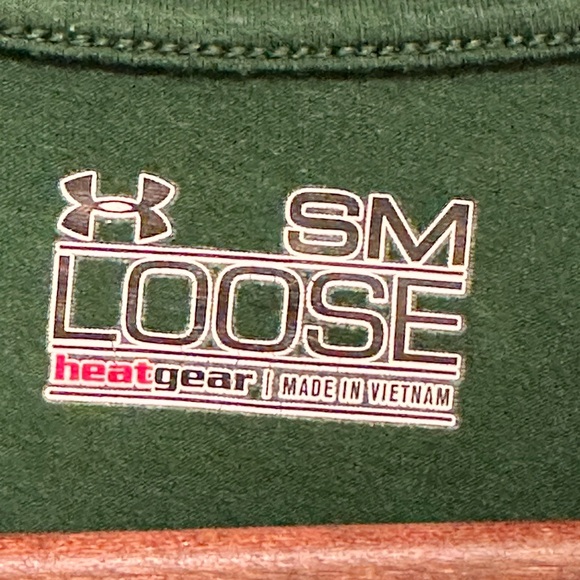 Under Armour George Mason University Green T-Shirt - Size: Small - Picture 4 of 11